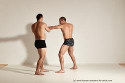 Fighting reference poses of Norbert & Radan